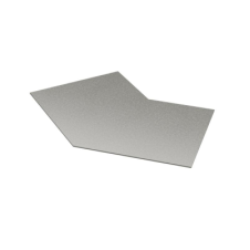 Крышка на угол горизонтальный 45° осн.750, стеклопластик