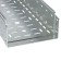 3534112ZL | Лоток перфорированный 100х100, L=3000, 1.2мм, цинк-ламельное