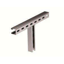 T-образное крепление BMH-30 к вертикальной двутавровой балке, 200 мм, горячеоцинкованное
