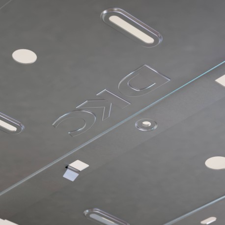 35341RAL7044 | Лоток перфорированный 100х100, L=3000, 0.7мм, RAL7044-6