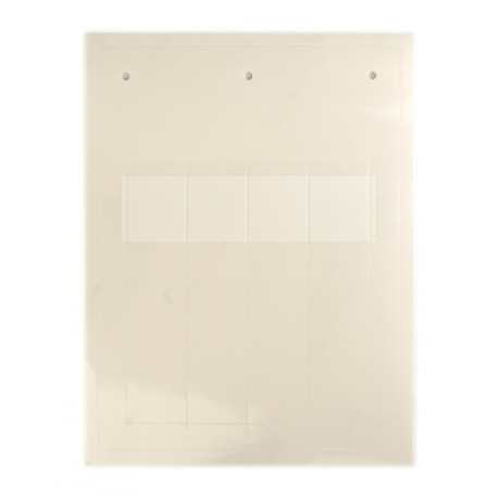 CMSA7523W | Маркировка самоламинирующаяся для кабелей и труб, Белая