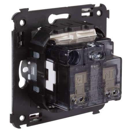 4400003 | Розетка в стену, 2P+E, с з/ш, "Avanti", "Белое облако"-3