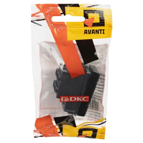 4402121 | Инвертор модульный, "Avanti", "Черный квадрат", 1 модуль-4