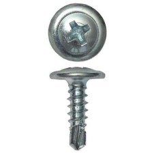 Саморез с пресс-шайбой 4.2x32мм, со сверлом