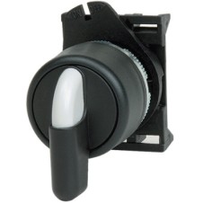 Переключатель на 2 положения с возвратом длинная ручка, зеленый