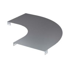 Крышка на угол горизонтальный 90°, осн.300, R300, 1.0мм