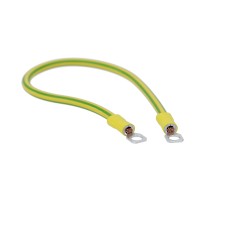 Перемычка медная под винт М6, 10мм², L=500мм