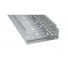 Лоток перфорированный 600х80, L=4000, 1.0мм, горячеоцинкованное