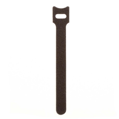 281813BL | Мягкий многоразовый хомут на тканевой основе 180x12,5-ЧЕРНЫЙ