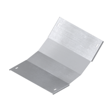 Крышка на угол вертикальный внутренний 45°, 150х100, R300, 1.0мм, нержавеющая сталь