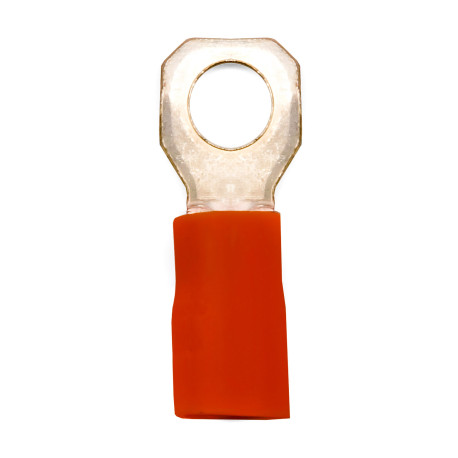 2A6P | Наконечник с отверстием под винт и изолир.фланцем 0,25-1,5 кв.мм 6,2 мм (НКИ)-1