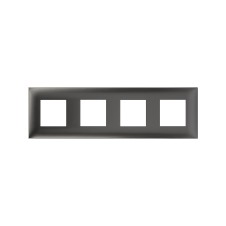 Рамка Avanti, Серый жемчуг, 4 поста (8 мод.)