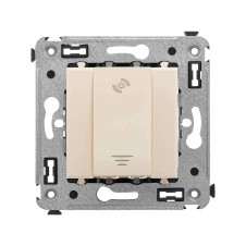 Диммер кнопочный в стену, Avanti, Ванильная дымка
