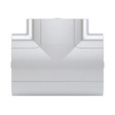 Тройник 110х50 мм, цвет серый металлик