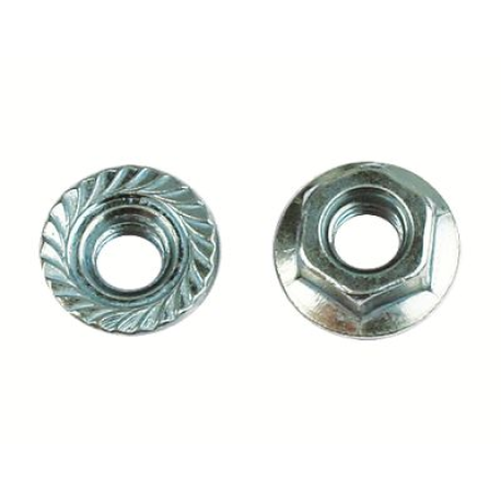CM100600HDZ | Гайка с насечкой препятствующей откручиванию, М6, DIN6923, горячеоцинкованное