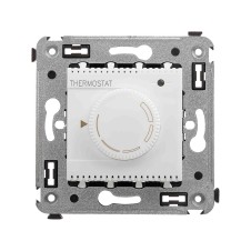 Термостат для теплых полов в стену, Avanti, Белое облако