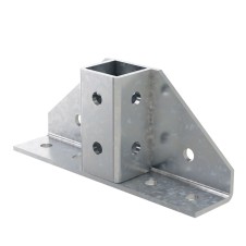 Крепление с площадкой 250х55мм для профиля BPM-41 , нержавеющая сталь