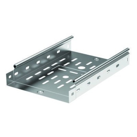 35264INOX | Лоток перфорированный 200х50, L=3000, 0.8мм, нержавеющее