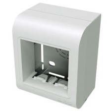 PDB Коробка монтажная под 2 модуля Brava