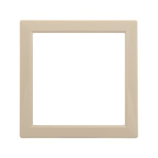 Декоративная вставка для металлических рамок Avanti, бежевая, 1 пост (2 мод.)