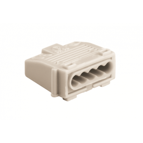 B273/5 | Клеммная колодка безвинтовая 5х1,5-2,5 мм.кв.