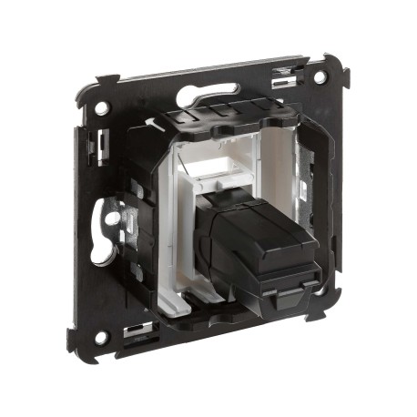 4400403 | USB 2.0 розетка одинарная в стену, тип А-А, Avanti, Белое облако-3