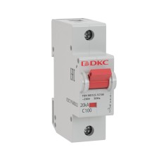 Выключатель автоматический модульный YON MD125 1P 80А C 20kA