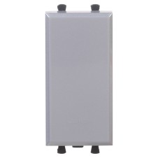 Переключатель модульный, "Avanti", "Закаленная сталь", 1 модуль