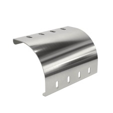 Пластина вывода кабеля для лестничных лотков осн.450мм (с метизами), нержавеющая сталь