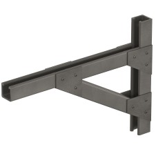 Консоль с опорой для больших нагрузок осн.800, стеклопластик