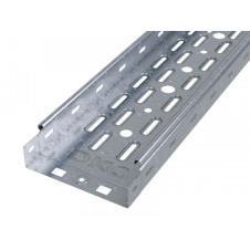 Лоток перфорированный 100х50, L=3000, 0.7мм