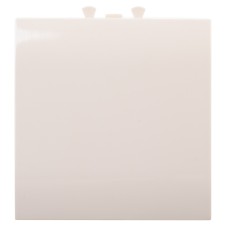 Вывод кабеля модульный "Avanti", "Ванильная дымка", 2 модуля