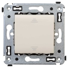 Инвертор одноклавишный в стену, "Avanti", "Ванильная дымка"