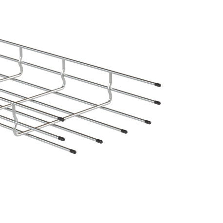 FC37104 | Защитный колпачок для краев проволочного лотка, ⌀4мм, черный-1