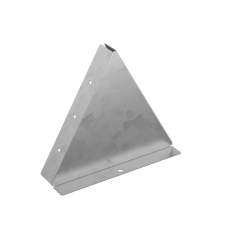 Заглушка двускатной крышки осн.200, 0.8мм, цинк-ламельное