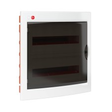 Щиток встраиваемый с дверцей 36 мод., IP41, белый, с клем.блок.2х87512 и замком