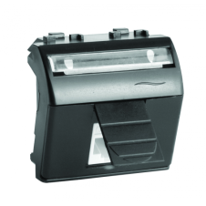 USB 2.0 со шторкой, Brava, черная, 2мод