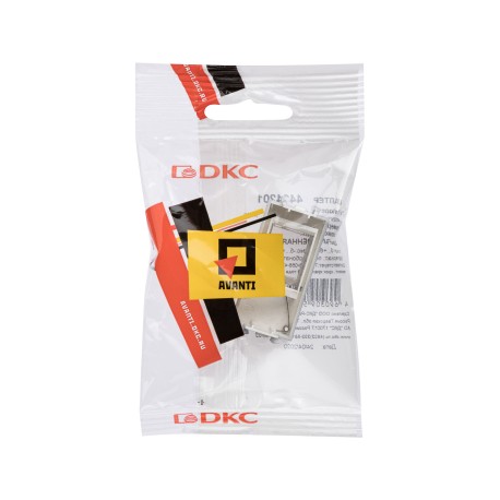 4404201 | Адаптер для Keystone, "Avanti", "Закаленная сталь", 1 модуль-4