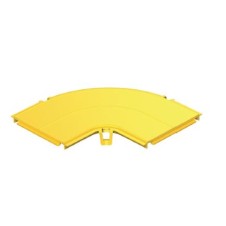 Крышка на горизонтальный поворот 90° оптического лотка 360 мм