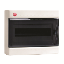 Щиток настенные с дверцей 12 мод., IP41, белый, с усиленным клеммным блоком 1х87312