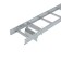 LEP40KZL | Пластина вывода кабеля для лестничных лотков осн.400мм (с метизами), цинк-ламельное