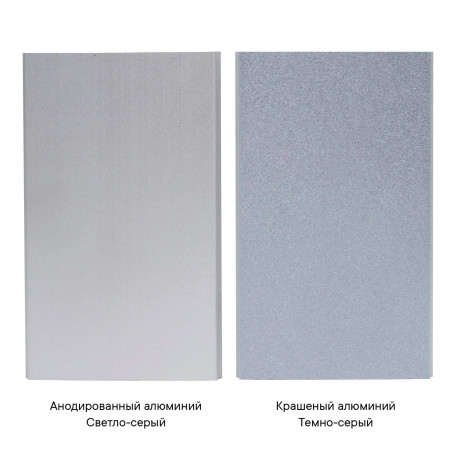 09591 | Алюминиевая колонна 0,71 м, цвет светло-серебристый металлик-5