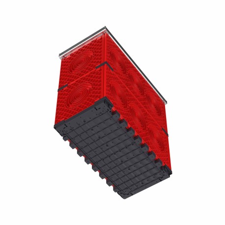 270375 | Колодец пластиковый для кабельной канализации с крышками, 750х375х750-1