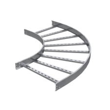 Угол горизонтальный 90°, 1000х50, R300, 1.5мм, нержавеющая сталь