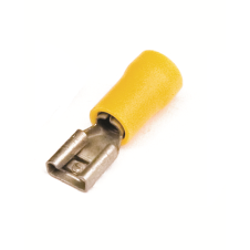 Наконечник плоский с изолир.фланцем (розетка) 2,5-6 кв.мм 4,8х0,8 мм (РПИ-М)