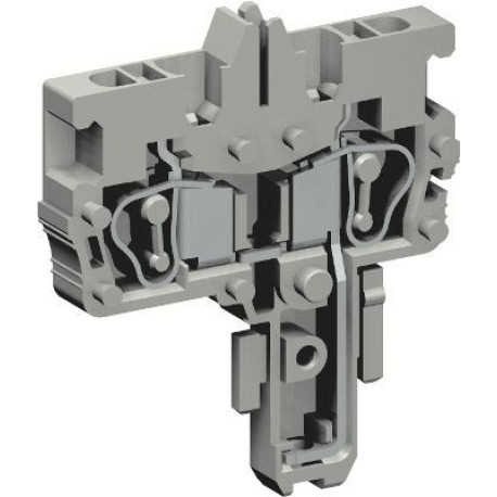 ZHVP910GR | Разъем типа гнездо, с пружинным зажимом на 2 контакта для клемм типа HVPC. Серый. 2,5 кв. мм.