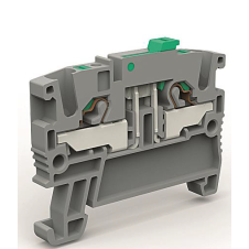 Клемма с размыкателем на 2,5 кв.мм синяя