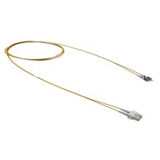 Оптический коммутационный шнур переходной Duplex SC-UPC/ST-UPC, 50/125 OM2, 20 м