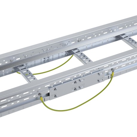 UEH080KHDZL | Термокомпенсационный соединитель для лотка U5, H80, в комплекте с метизами, (с метизами), цинк-ламельное-1