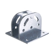 Крепление с площадкой шарнирное для профиля BPM-41, нержавеющая сталь